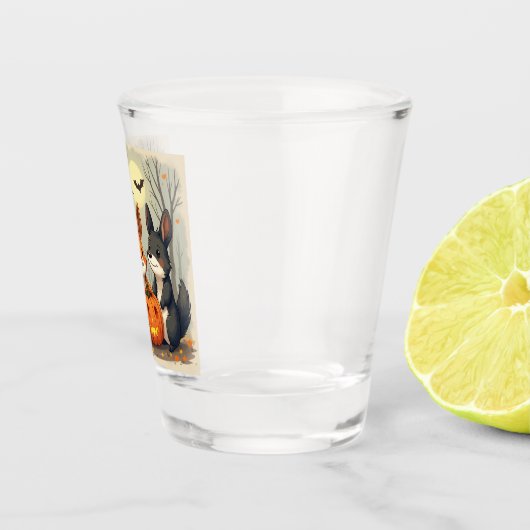 Halloween Bunny Trio - Halloween Edition Shot Glas (Rechts)