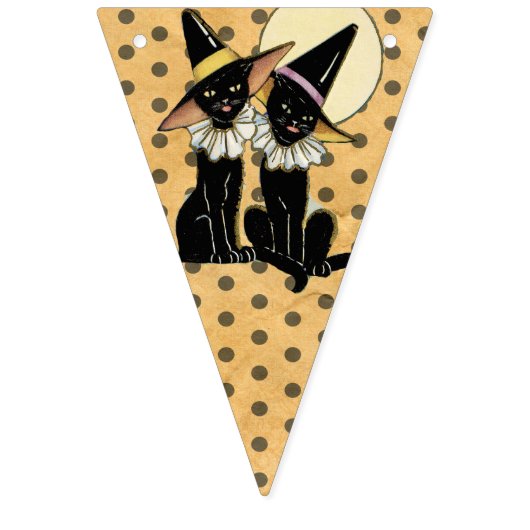 Halloween Bunting. Vlaggetjes (Derde vlag)