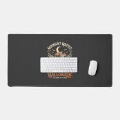 Halloween Buschauffeur Middernacht Route Bureaumat (Keyboard & Muis)