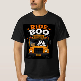 Halloween buschauffeur t-shirt