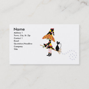 Halloween Business Personal Card Visitekaartje