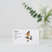 Halloween Business Personal Card Visitekaartje (Staand voorkant)