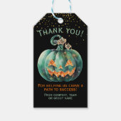 Halloween Business Pumpkin Cadeaulabel (Voorkant)