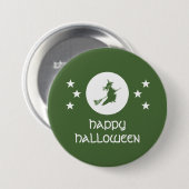 Halloween Button slaan, groen (Voorkant /achterkant)