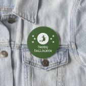 Halloween Button slaan, groen (In situ)