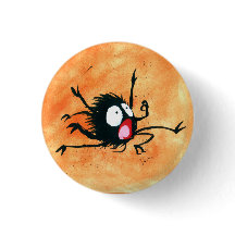 Halloween Button! Spin, een spin.