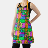 Halloween Buttons and Stitches Schort (Insitu)