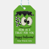 Halloween Cadeau Favor Tag Cadeaulabel (Voorkant)