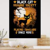 Halloween Cadeau | Menselijke Samenleving Het Plaa Poster (Keuken)