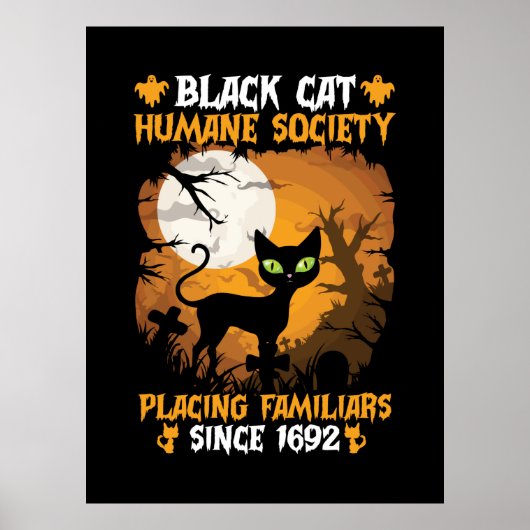 Halloween Cadeau | Menselijke Samenleving Het Plaa Poster (Voorkant)