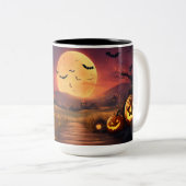 Halloween cadeau mok (Voorkant rechts)