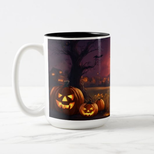Halloween cadeau mok (Links)