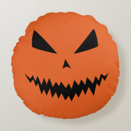 halloween cadeau,pompoen gezicht,halloween,griezel rond kussen