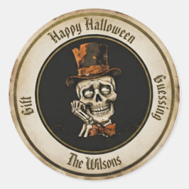 Halloween Cadeau Raad Sticker