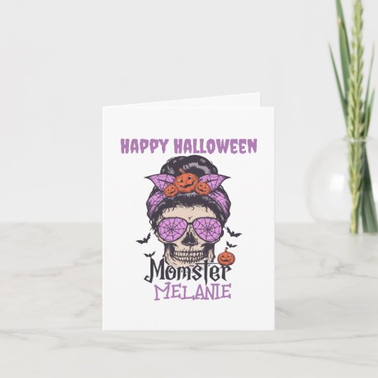 Halloween cadeau voor mama feestdagen kaart (Voorkant)
