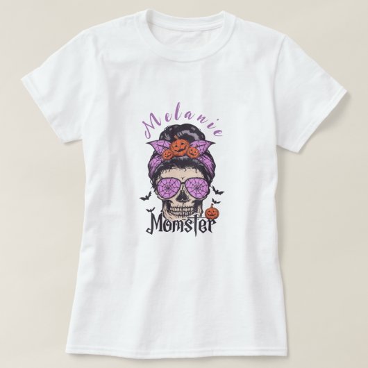 Halloween cadeau voor mama t-shirt (Design voorkant)