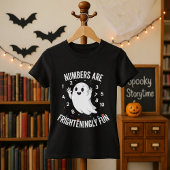 Halloween cadeau voor Wiskunde Teachers Numbers zi T-shirt