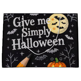 Halloween Cadeaubag Groot Cadeauzakje