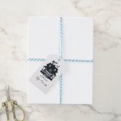 Halloween cadeaubijslagers, gepersonaliseerde cade cadeaulabel (Met Touw)