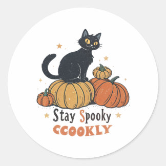 Halloween-cadeaubijslags voor snoepzakken en doe-h ronde sticker