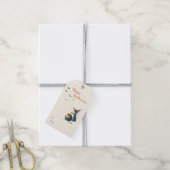 Halloween-cadeaublaadjes — Muizen Tovenaar & Patro Cadeaulabel (Met Touw)
