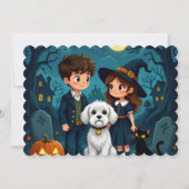 Halloween cadeaukaart kaart (Voorkant)