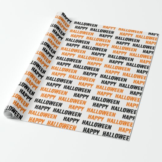 Halloween Cadeaupapier (Uitgerold)