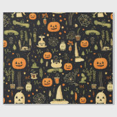 Halloween Cadeaupapier (Vlak)
