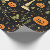 Halloween Cadeaupapier (Hoek)