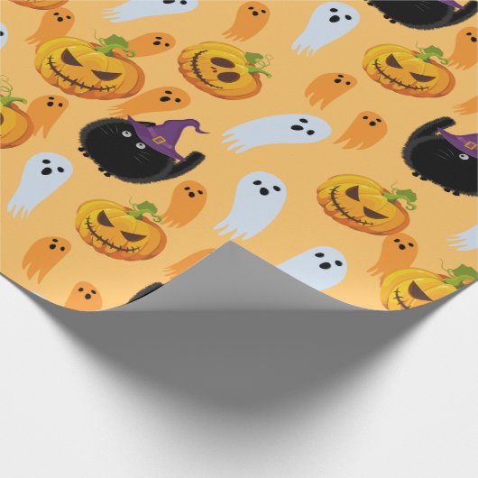 Halloween Cadeaupapier (Hoek)