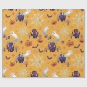 Halloween Cadeaupapier (Vlak)
