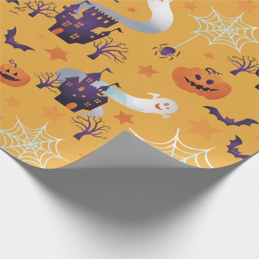 Halloween Cadeaupapier (Hoek)