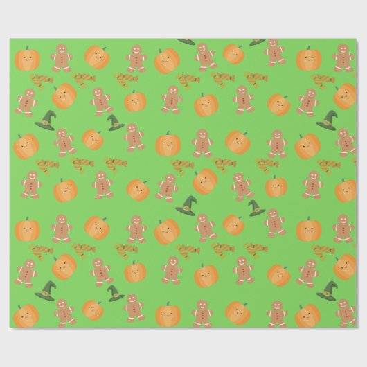 Halloween Cadeaupapier (Vlak)