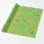 Halloween Cadeaupapier (Uitgerold)