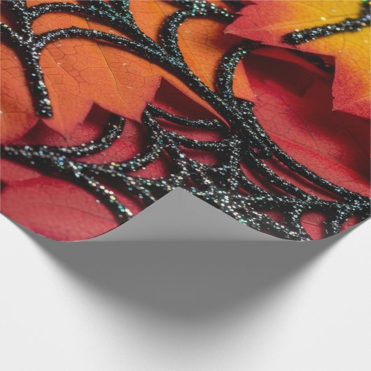 halloween cadeaupapier (Hoek)