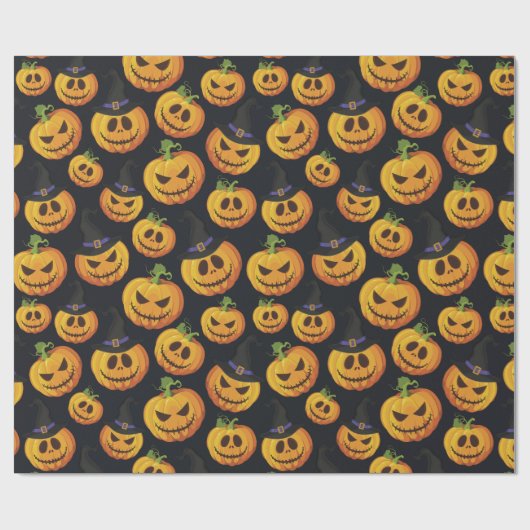 Halloween Cadeaupapier (Vlak)