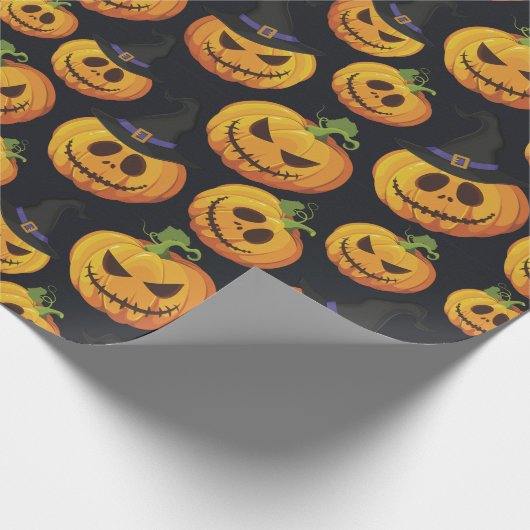 Halloween Cadeaupapier (Hoek)