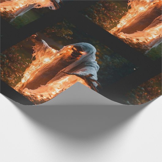 Halloween Cadeaupapier (Hoek)