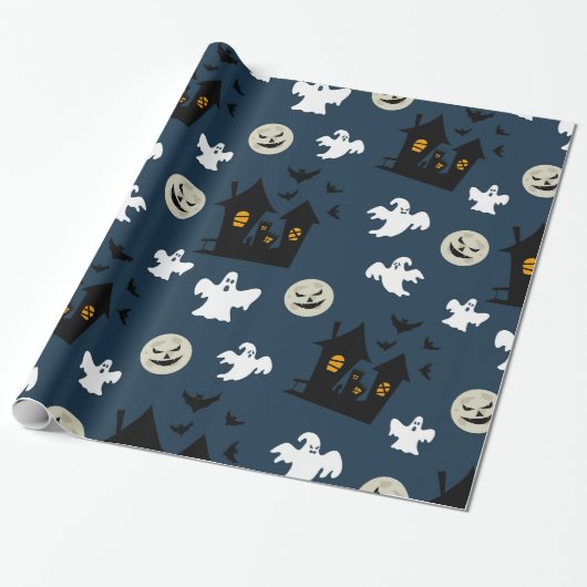 Halloween Cadeaupapier (Uitgerold)