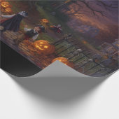 Halloween Cadeaupapier (Hoek)