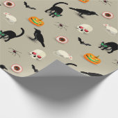 Halloween Cadeaupapier (Hoek)