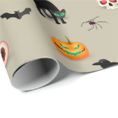 Halloween Cadeaupapier (Rol Hoek)