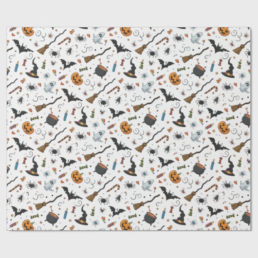 Halloween Cadeaupapier (Vlak)