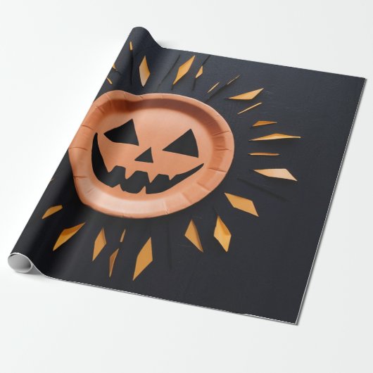 Halloween cadeaupapier (Uitgerold)