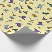 Halloween Cadeaupapier (Hoek)