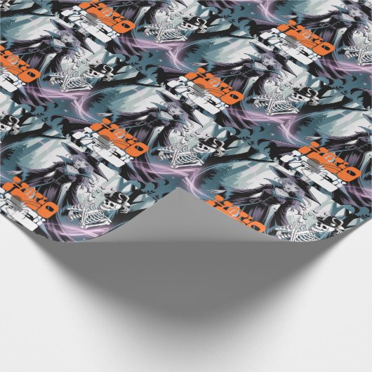 Halloween  cadeaupapier (Hoek)