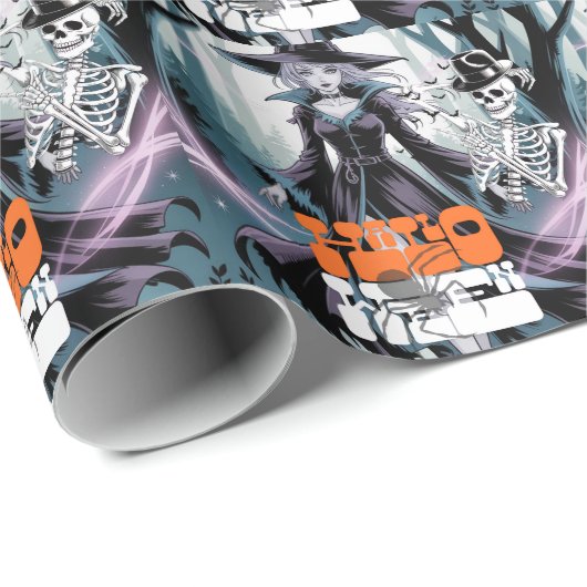 Halloween  cadeaupapier (Rol Hoek)