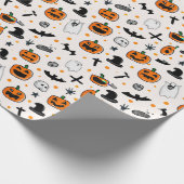 Halloween Cadeaupapier (Hoek)