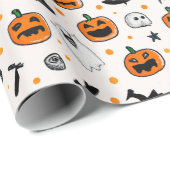 Halloween Cadeaupapier (Rol Hoek)