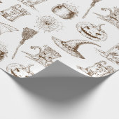 Halloween Cadeaupapier (Hoek)